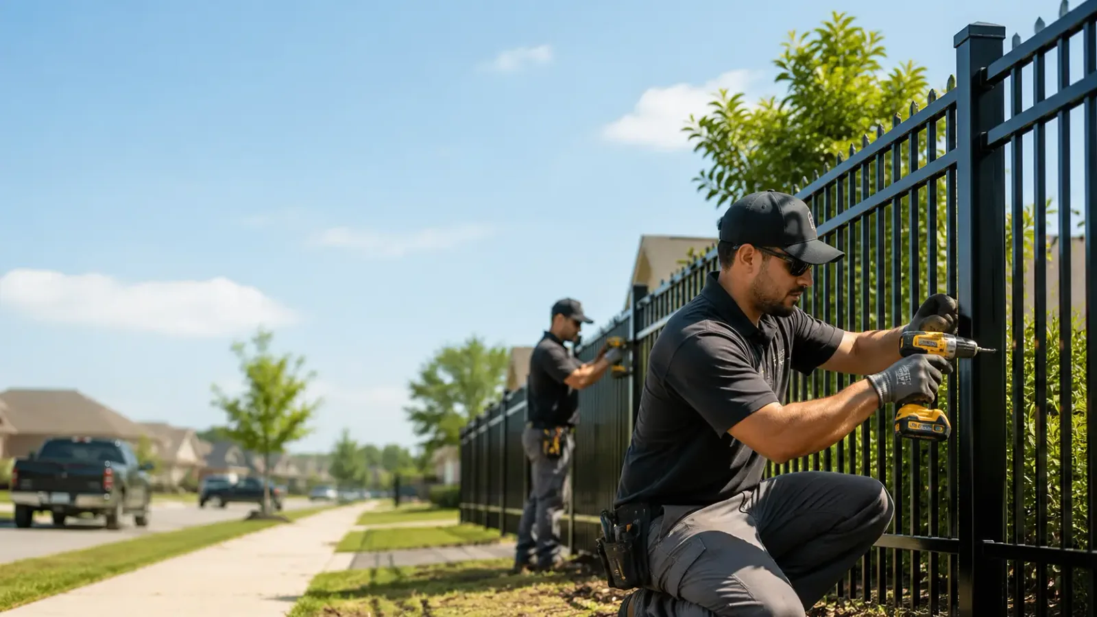 Metal Fence Installation in Saint George, KS